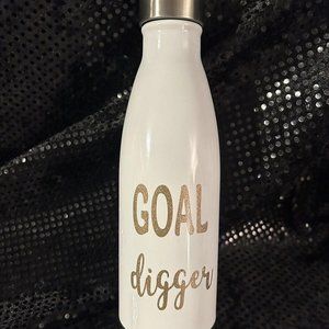 17 oz Insulated Vacuum Stainless Steel Cola Shaped Water Bottle - Goal Digger